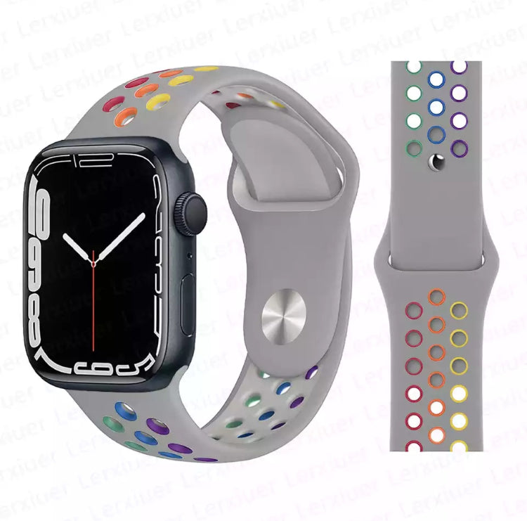 Signature Nike Apple Watch Silicone Sport Bands with Breathable Linings- for Selected Apple Watch 40mm Size - Super Savings Technologies Co.,LTD Signature Nike Apple Watch Silicone Sport Bands with Breathable Linings- for Selected Apple Watch 40mm Size - Super Savings Technologies Co.,LTD